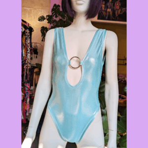 Ring Bodysuit turquoise